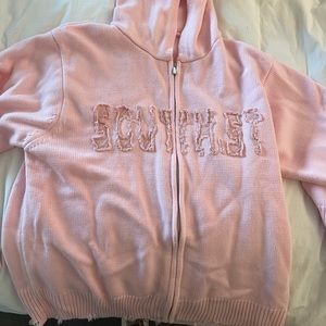 South.est super oversized pink hoodie ( Ana Paul has it)